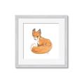 Picture of Baby Fox _GroupedProduct_Square_Mini_ _GroupedProduct_Square_Framed_Matted_