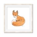 Picture of Baby Fox _GroupedProduct_Square_Mini_ _GroupedProduct_Square_Framed_Matted_