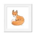 Picture of Baby Fox _GroupedProduct_Square_Mini_ _GroupedProduct_Square_Framed_Matted_