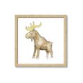 Picture of Baby moose _GroupedProduct_Square_Mini_ _GroupedProduct_Square_Framed_Matted_