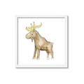 Picture of Baby moose _GroupedProduct_Square_Mini_ _GroupedProduct_Square_Framed_Matted_
