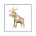 Picture of Baby moose _GroupedProduct_Square_Mini_ _GroupedProduct_Square_Framed_Matted_