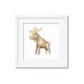 Picture of Baby moose _GroupedProduct_Square_Mini_ _GroupedProduct_Square_Framed_Matted_