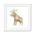 Picture of Baby moose _GroupedProduct_Square_Mini_ _GroupedProduct_Square_Framed_Matted_