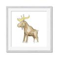 Picture of Baby moose _GroupedProduct_Square_Mini_ _GroupedProduct_Square_Framed_Matted_