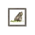 Picture of Bear in grass _GroupedProduct_Square_Mini_ _GroupedProduct_Square_Framed_Matted_