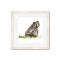 Picture of Bear in grass _GroupedProduct_Square_Mini_ _GroupedProduct_Square_Framed_Matted_