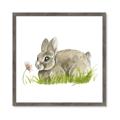 Picture of Bunny in grass _GroupedProduct_Square_Mini_ _GroupedProduct_Square_Framed_Matted_