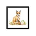 Picture of Fox in grass _GroupedProduct_Square_Mini_ _GroupedProduct_Square_Framed_Matted_
