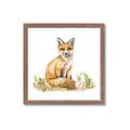 Picture of Fox in grass _GroupedProduct_Square_Mini_ _GroupedProduct_Square_Framed_Matted_