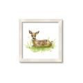 Picture of Deer in grass _GroupedProduct_Square_Mini_ _GroupedProduct_Square_Framed_Matted_