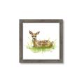 Picture of Deer in grass _GroupedProduct_Square_Mini_ _GroupedProduct_Square_Framed_Matted_