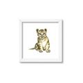 Picture of Little Lion _GroupedProduct_Square_Mini_ _GroupedProduct_Square_Framed_Matted_