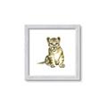 Picture of Little Lion _GroupedProduct_Square_Mini_ _GroupedProduct_Square_Framed_Matted_