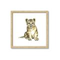 Picture of Little Lion _GroupedProduct_Square_Mini_ _GroupedProduct_Square_Framed_Matted_