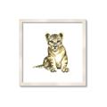 Picture of Little Lion _GroupedProduct_Square_Mini_ _GroupedProduct_Square_Framed_Matted_