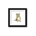 Picture of Little Lion _GroupedProduct_Square_Mini_ _GroupedProduct_Square_Framed_Matted_