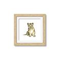 Picture of Little Lion _GroupedProduct_Square_Mini_ _GroupedProduct_Square_Framed_Matted_