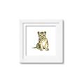 Picture of Little Lion _GroupedProduct_Square_Mini_ _GroupedProduct_Square_Framed_Matted_
