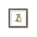Picture of Little Lion _GroupedProduct_Square_Mini_ _GroupedProduct_Square_Framed_Matted_