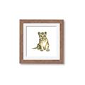 Picture of Little Lion _GroupedProduct_Square_Mini_ _GroupedProduct_Square_Framed_Matted_