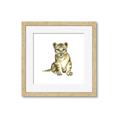 Picture of Little Lion _GroupedProduct_Square_Mini_ _GroupedProduct_Square_Framed_Matted_