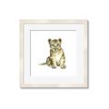 Picture of Little Lion _GroupedProduct_Square_Mini_ _GroupedProduct_Square_Framed_Matted_