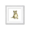 Picture of Little Lion _GroupedProduct_Square_Mini_ _GroupedProduct_Square_Framed_Matted_