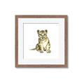 Picture of Little Lion _GroupedProduct_Square_Mini_ _GroupedProduct_Square_Framed_Matted_