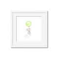 Picture of Balloon Mouse _GroupedProduct_Square_Mini_ _GroupedProduct_Square_Framed_Matted_
