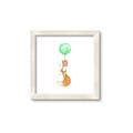 Picture of Balloon Fox _GroupedProduct_Square_Mini_ _GroupedProduct_Square_Framed_Matted_