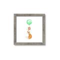 Picture of Balloon Fox _GroupedProduct_Square_Mini_ _GroupedProduct_Square_Framed_Matted_