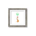 Picture of Balloon Fox _GroupedProduct_Square_Mini_ _GroupedProduct_Square_Framed_Matted_