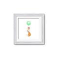 Picture of Balloon Fox _GroupedProduct_Square_Mini_ _GroupedProduct_Square_Framed_Matted_