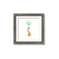 Picture of Balloon Fox _GroupedProduct_Square_Mini_ _GroupedProduct_Square_Framed_Matted_