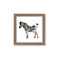 Picture of Little Zebra _GroupedProduct_Square_Mini_ _GroupedProduct_Square_Framed_Matted_