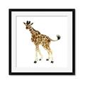 Picture of Little Giraffe _GroupedProduct_Square_Mini_ _GroupedProduct_Square_Framed_Matted_