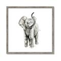 Picture of Little Elephant _GroupedProduct_Square_Mini_ _GroupedProduct_Square_Framed_Matted_