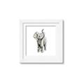 Picture of Little Elephant _GroupedProduct_Square_Mini_ _GroupedProduct_Square_Framed_Matted_