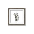Picture of Little Elephant _GroupedProduct_Square_Mini_ _GroupedProduct_Square_Framed_Matted_