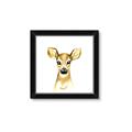 Picture of Woodland Doe _GroupedProduct_Square_Mini_ _GroupedProduct_Square_Framed_Matted_