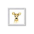 Picture of Woodland Doe _GroupedProduct_Square_Mini_ _GroupedProduct_Square_Framed_Matted_