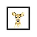 Picture of Woodland Doe _GroupedProduct_Square_Mini_ _GroupedProduct_Square_Framed_Matted_
