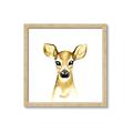 Picture of Woodland Doe _GroupedProduct_Square_Mini_ _GroupedProduct_Square_Framed_Matted_