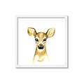Picture of Woodland Doe _GroupedProduct_Square_Mini_ _GroupedProduct_Square_Framed_Matted_
