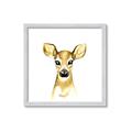 Picture of Woodland Doe _GroupedProduct_Square_Mini_ _GroupedProduct_Square_Framed_Matted_