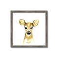 Picture of Woodland Doe _GroupedProduct_Square_Mini_ _GroupedProduct_Square_Framed_Matted_