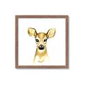 Picture of Woodland Doe _GroupedProduct_Square_Mini_ _GroupedProduct_Square_Framed_Matted_