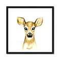 Picture of Woodland Doe _GroupedProduct_Square_Mini_ _GroupedProduct_Square_Framed_Matted_