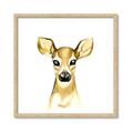 Picture of Woodland Doe _GroupedProduct_Square_Mini_ _GroupedProduct_Square_Framed_Matted_